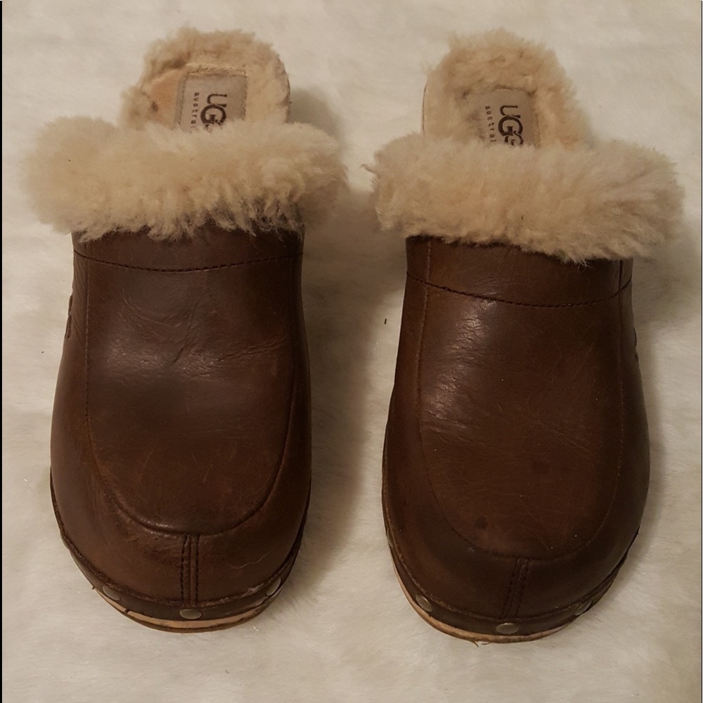 Ugg Brown Clog Shoes